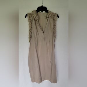 Dress, khaki, size 6